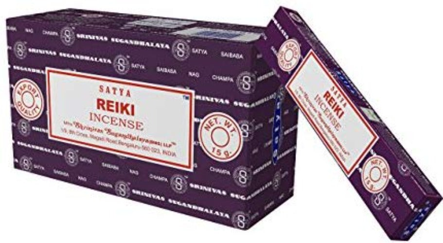 Satya Nag Champa Reiki Incense Sticks, 12 Count