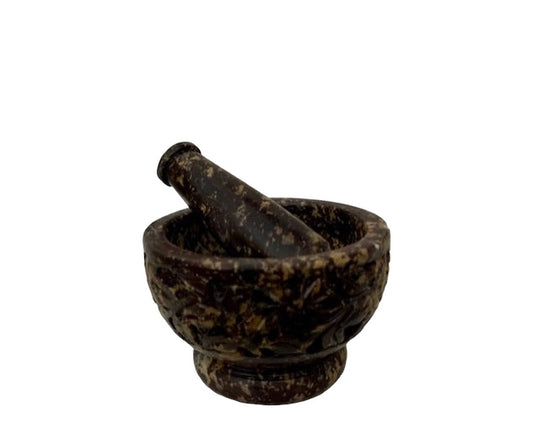 soap stone mortar and pestle