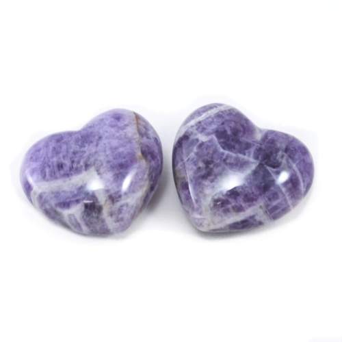 Heart Shaped Amethyst Stone