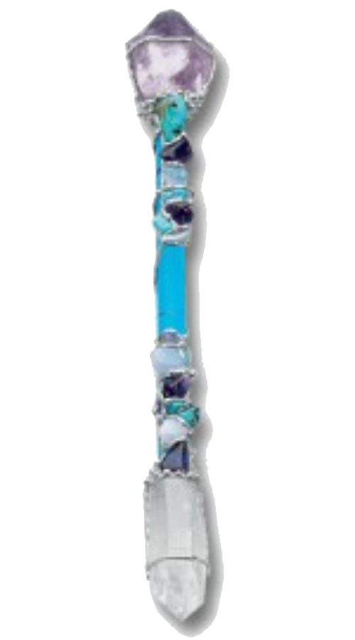  Large Expression Crystal Healing Wand