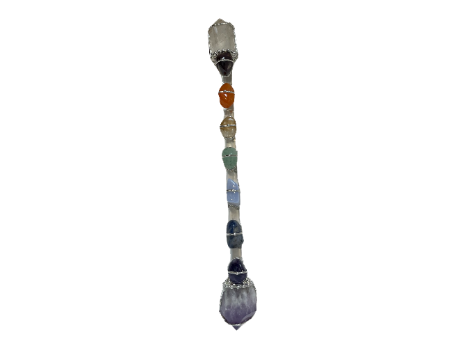  Large Chakra Balancer Crystal Healing Wand
