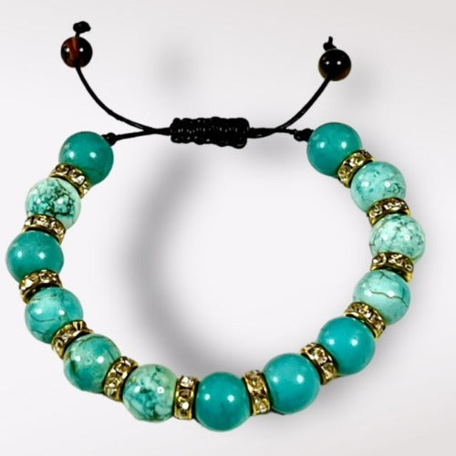 adjustable turquoise bracelet
