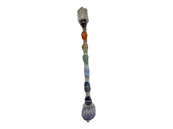 Large Chakra Balancer Crystal Healing Wand