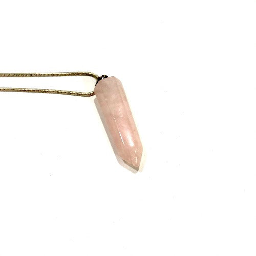 Rose Quartz Necklace (Syle A)